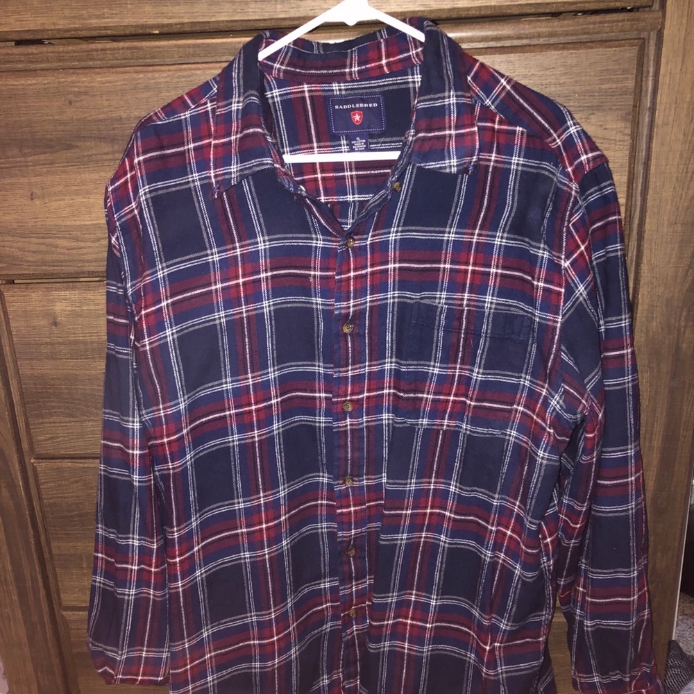 Saddlebred XL button shirt